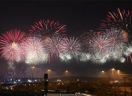 浮梁县焰火晚会