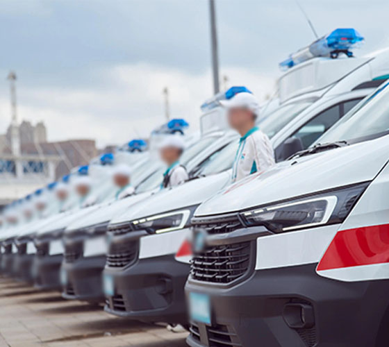 浮梁县服务车队展示